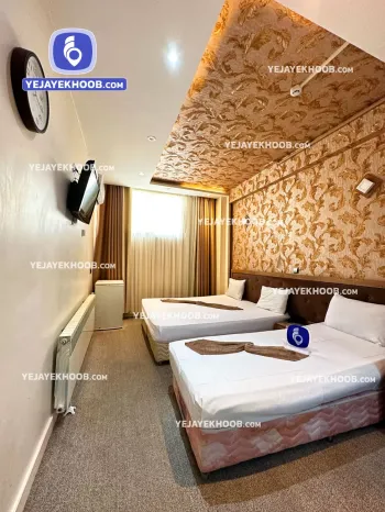 هتل پانیذ مشهد - اتاق 3 تخته (1 تخت 2 نفره و 1 تخت 1 نفره)