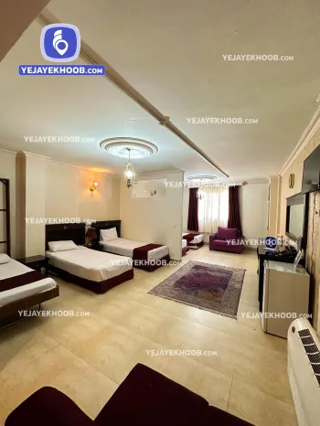 هتل کوثر مشهد - اتاق ۵ تخته ( ۵ تخت یک نفره)