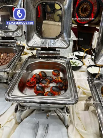 رستوران هتل کیانا مشهد همراه با منو انتخابی (گوجه کبابی)