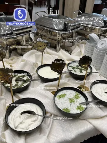 رستوران هتل کیانا مشهد - میز مخلفات