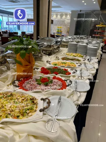 رستوران هتل کیانا مشهد - میز سالاد