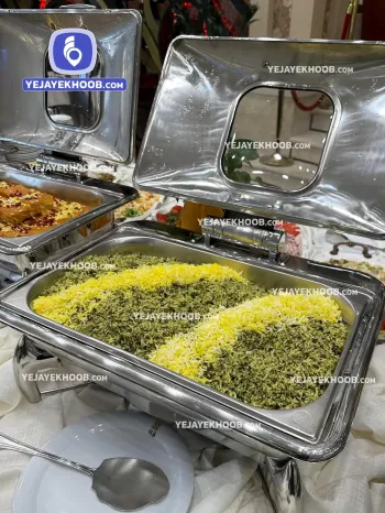 رستوران هتل کیانا مشهد همراه با منو انتخابی (سبزی پلو)