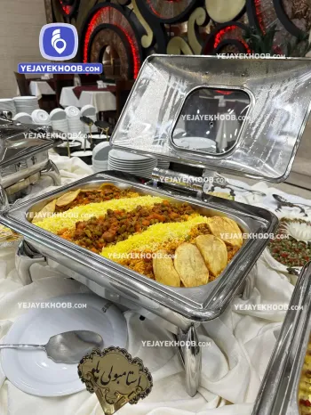 رستوران هتل کیانا مشهد همراه با منو انتخابی (استامبولی پلو)