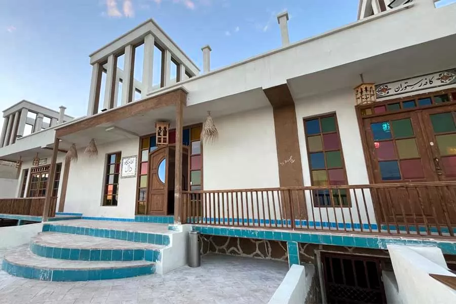 اقامتگاه بومگردی دال قشم - نمای بیرونی