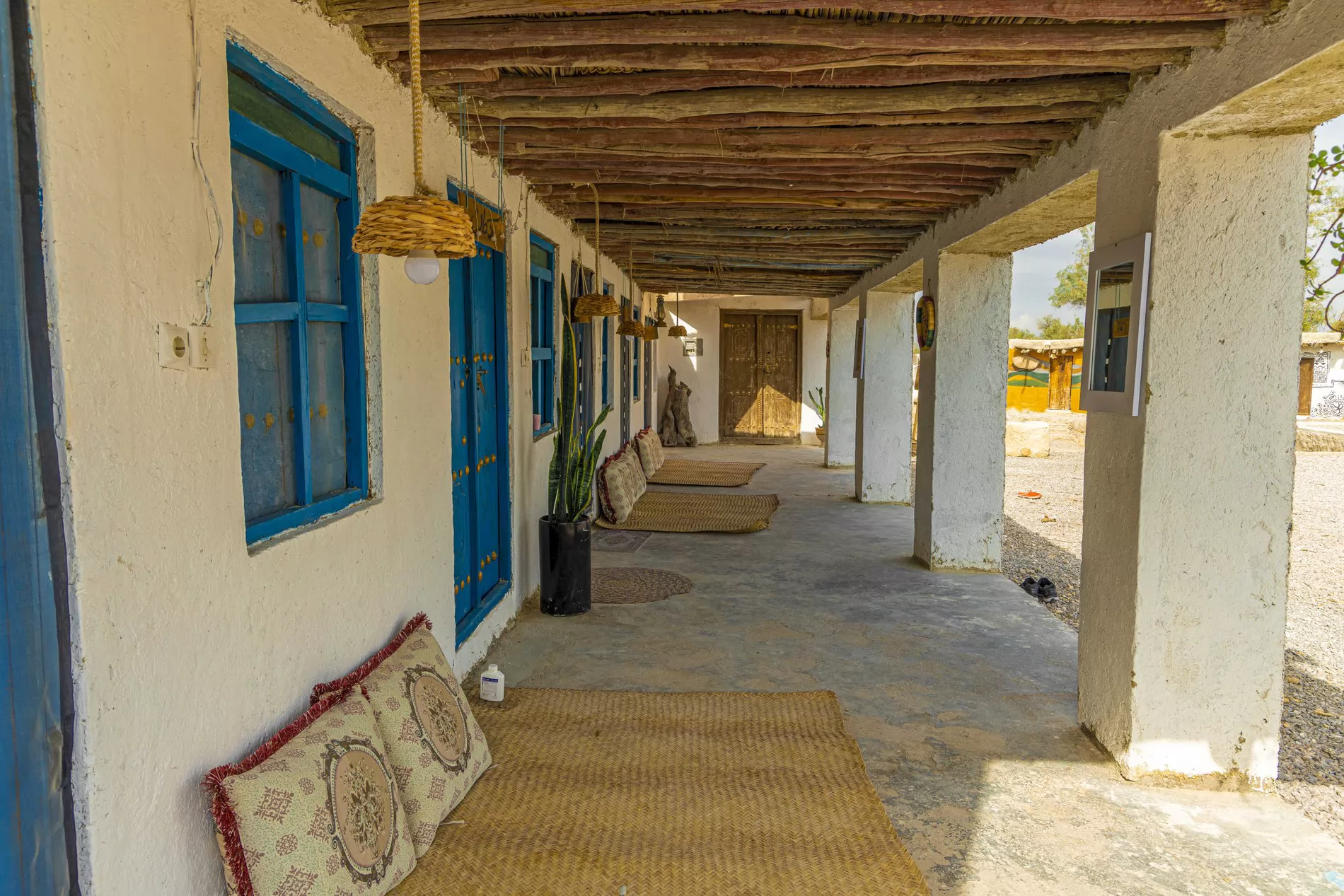 اقامتگاه بومگردی قبیله آزاد قشم - فضای نشیمن 