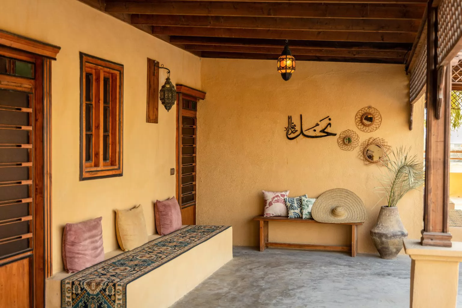 اقامتگاه بومگردی نخل ناخدا قشم - فضای نشیمن