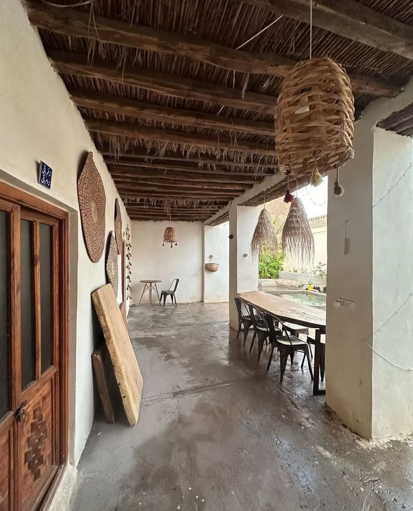 اقامتگاه بومگردی نور هرمز - نمای محوطه