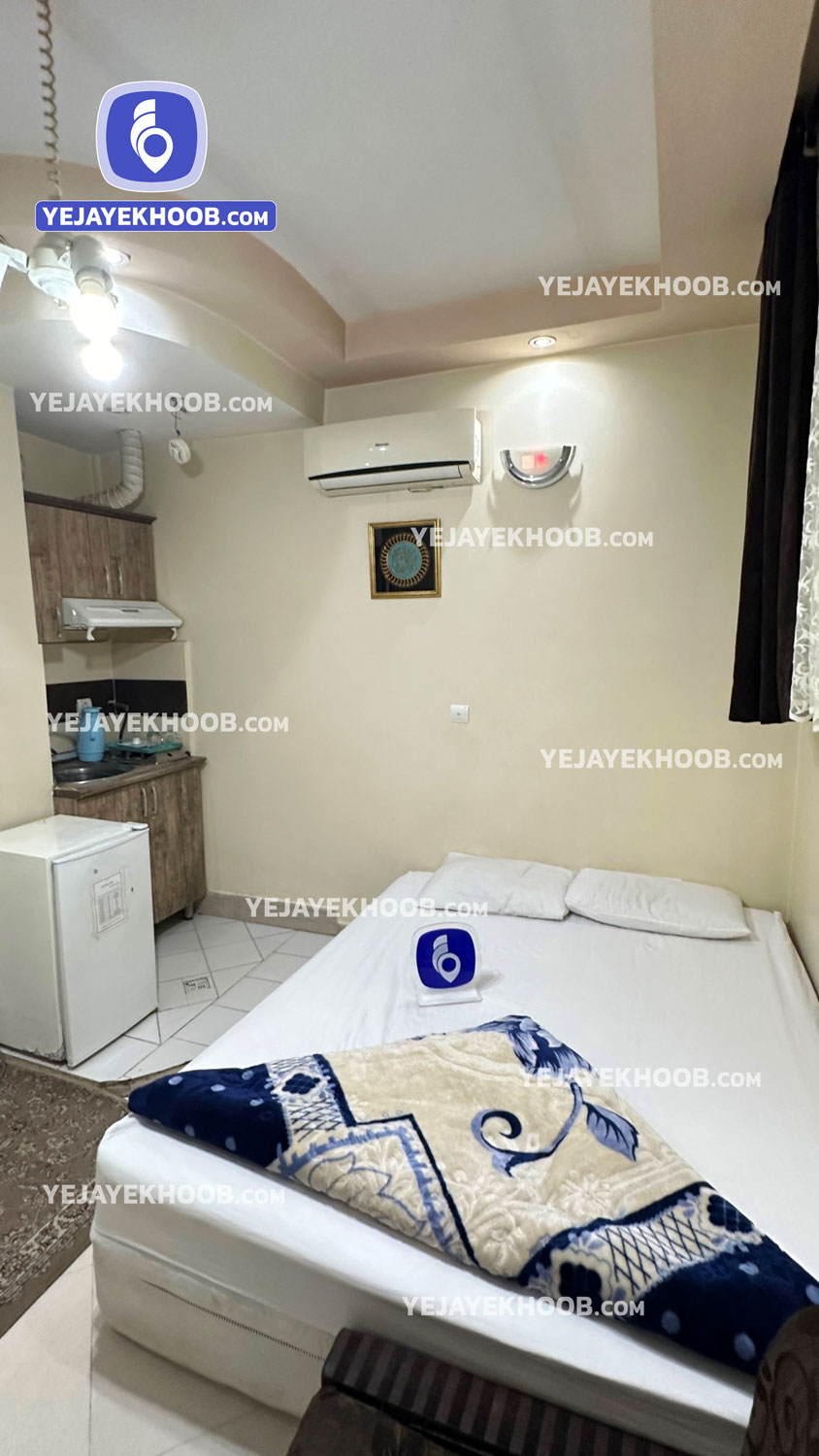 سوئیت آپارتمان آرتا مشهد - اتاق ۲ تخته ( ۱ تخت ۲ نفره)  