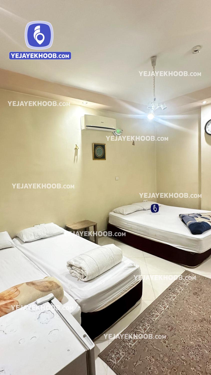 سوئیت آپارتمان آرتا مشهد - اتاق ۴ تخته (۱ تخت ۲ نفره و ۲ تخت ۱ نفره)  