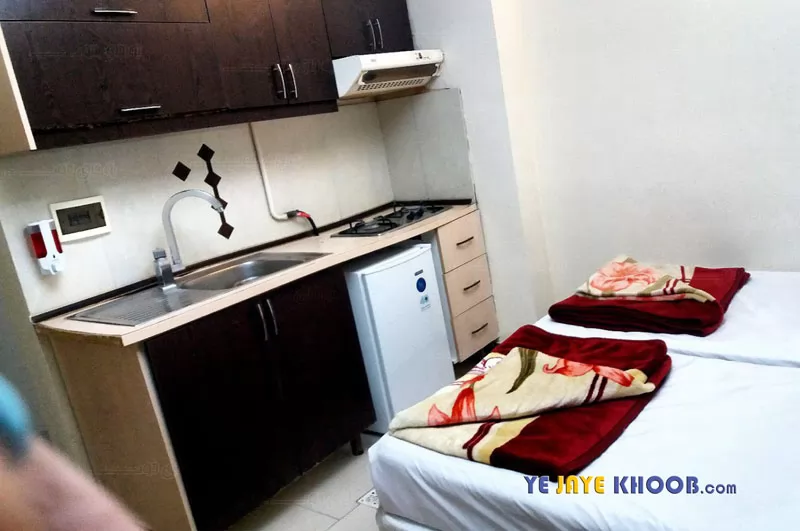 سوئیت آپارتمان ملکوت مشهد -آشپزخانه