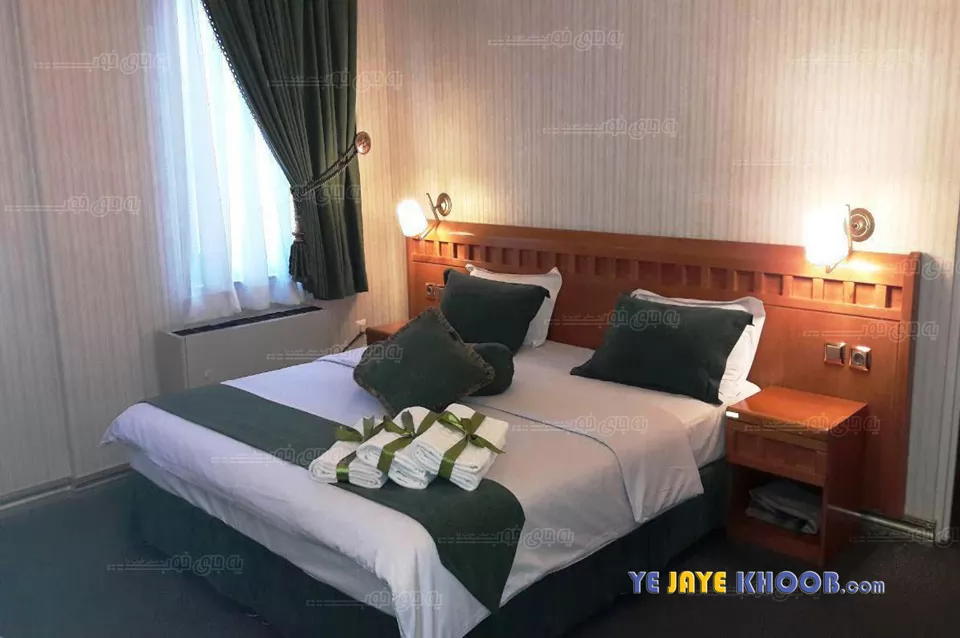 هتل آبان مشهد - اتاق ۲ تخته ( ۱ تخت ۲ نفره)  