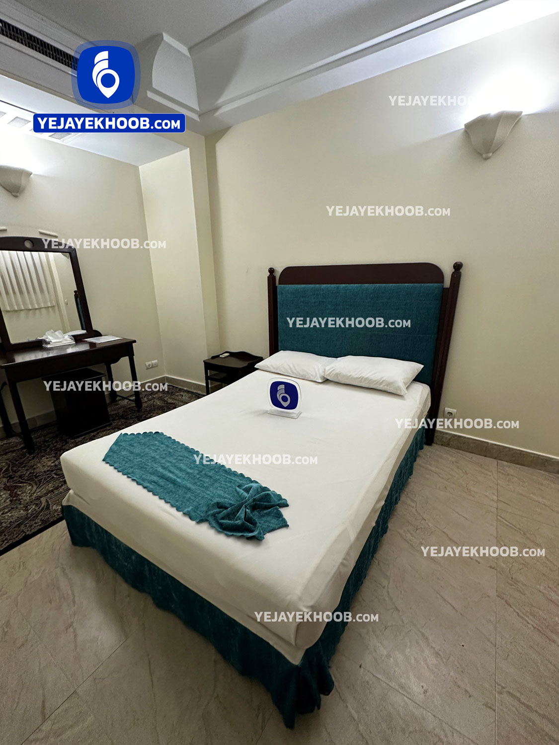 هتل آتی مشهد - اتاق ۲ تخته (۱ تخت ۲ نفره)