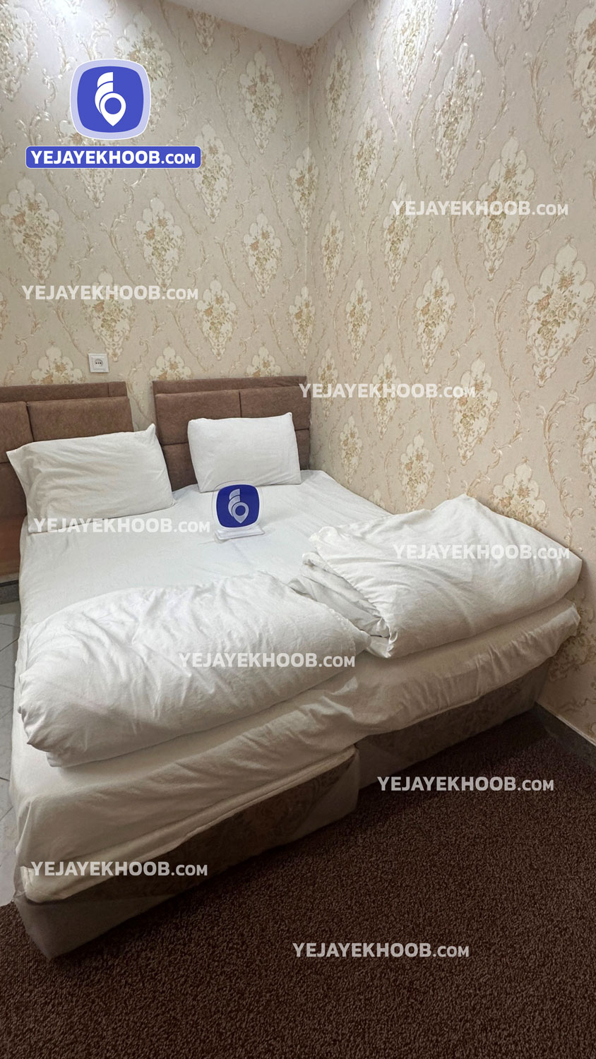 هتل آرامش مشهد - اتاق ۲ تخته (۱ تخت ۲ نفره) 