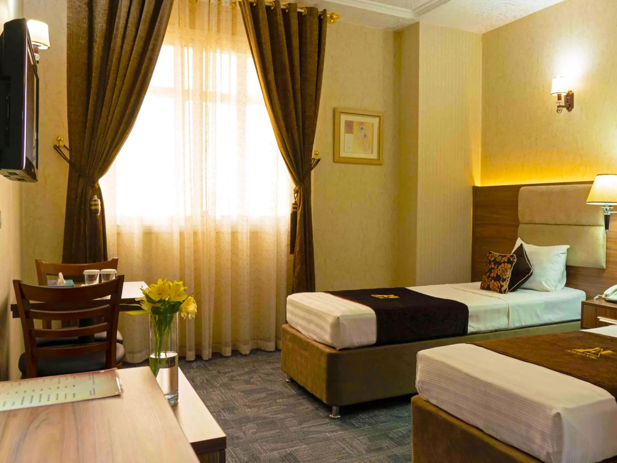 هتل آسمان اصفهان - نمای اتاق