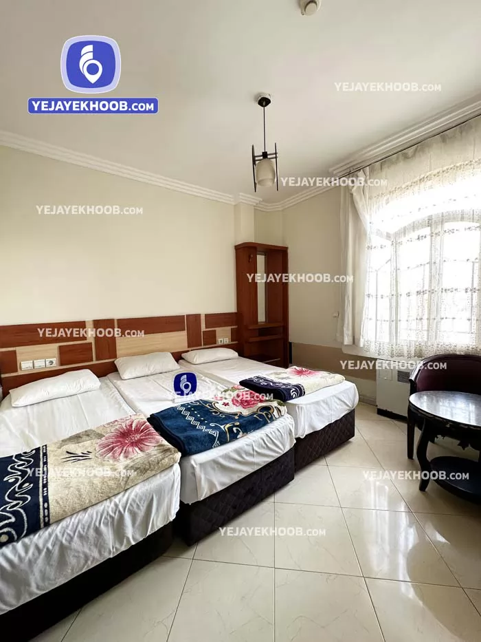 هتل آپارتمان اخوان مشهد - اتاق ۳ تخته (۳ تخت ۱ نفره)    