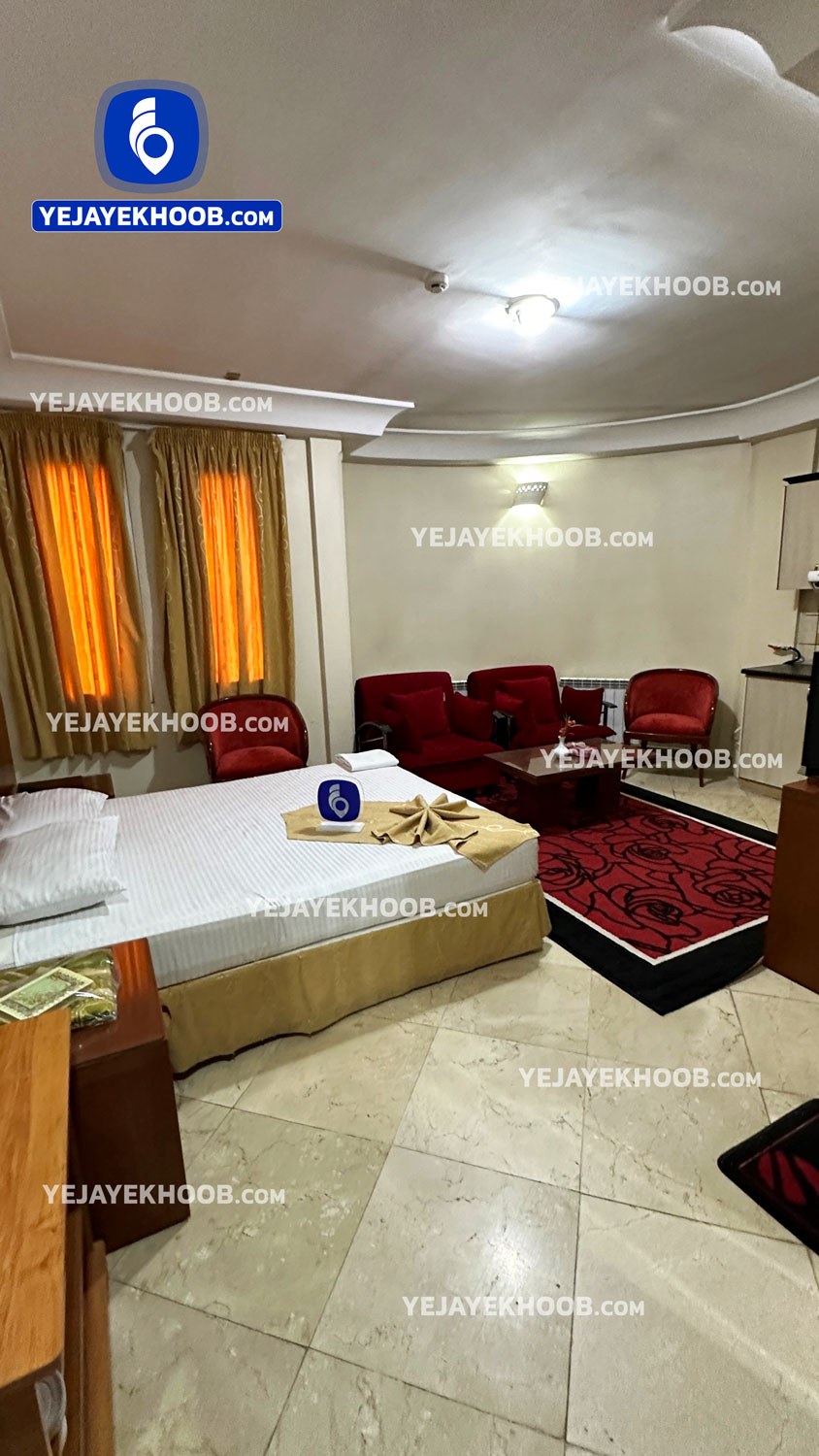 هتل آپارتمان افرا مشهد - اتاق ۲ تخته (۱ تخت ۲ نفره)