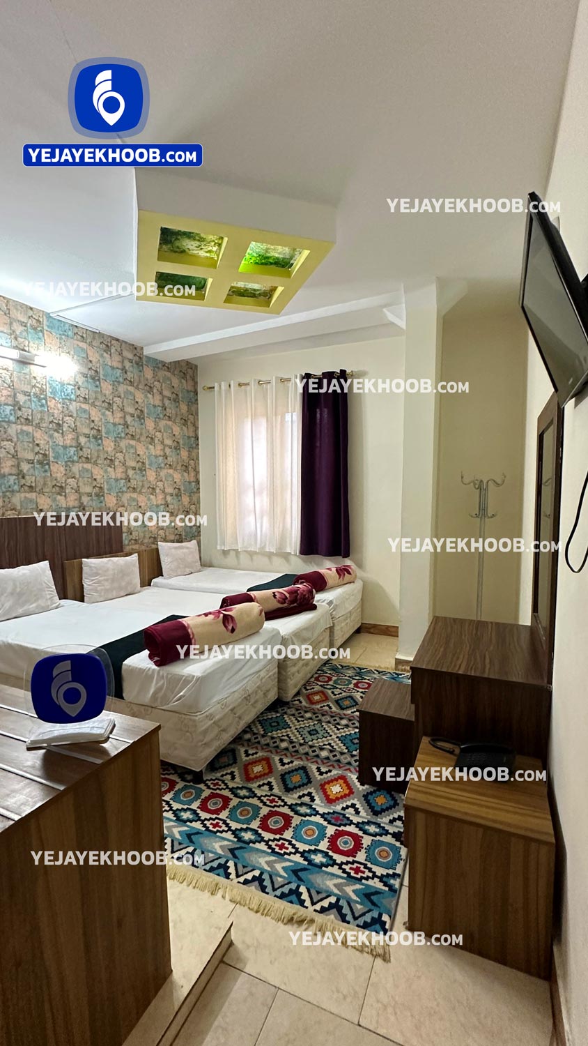 هتل آپارتمان بارانا مشهد - اتاق ۳ تخته (۳ تخت ۱ نفره)    