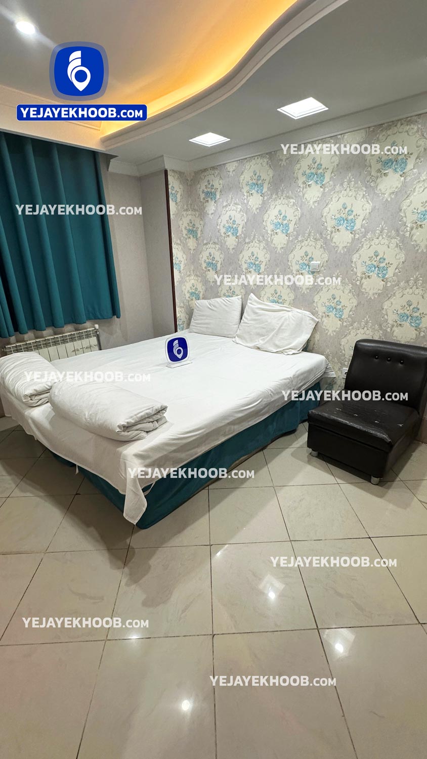 هتل آپارتمان سفرا طلایی مشهد - اتاق ۲ تخته (۱ تخت ۲ نفره)