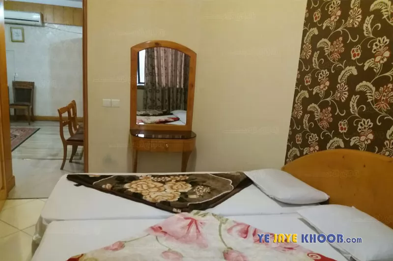 هتل آپارتمان شبستان مشهد - اتاق ۳ تخته (۳ تخت ۱ نفره)    