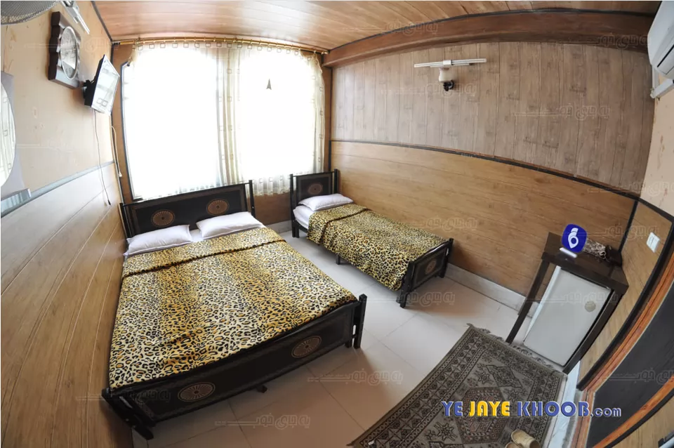 اتاق هتل آپارتمان شقایق قم