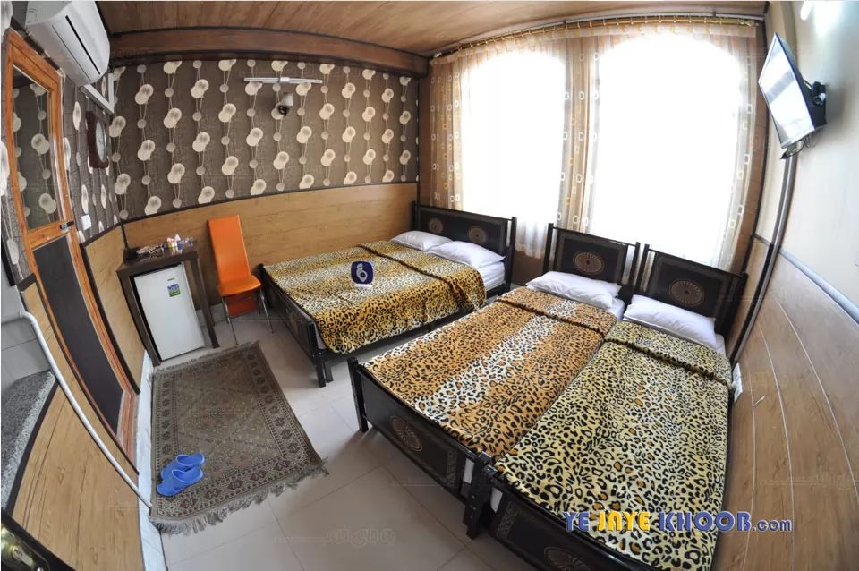 اتاق هتل آپارتمان شقایق قم