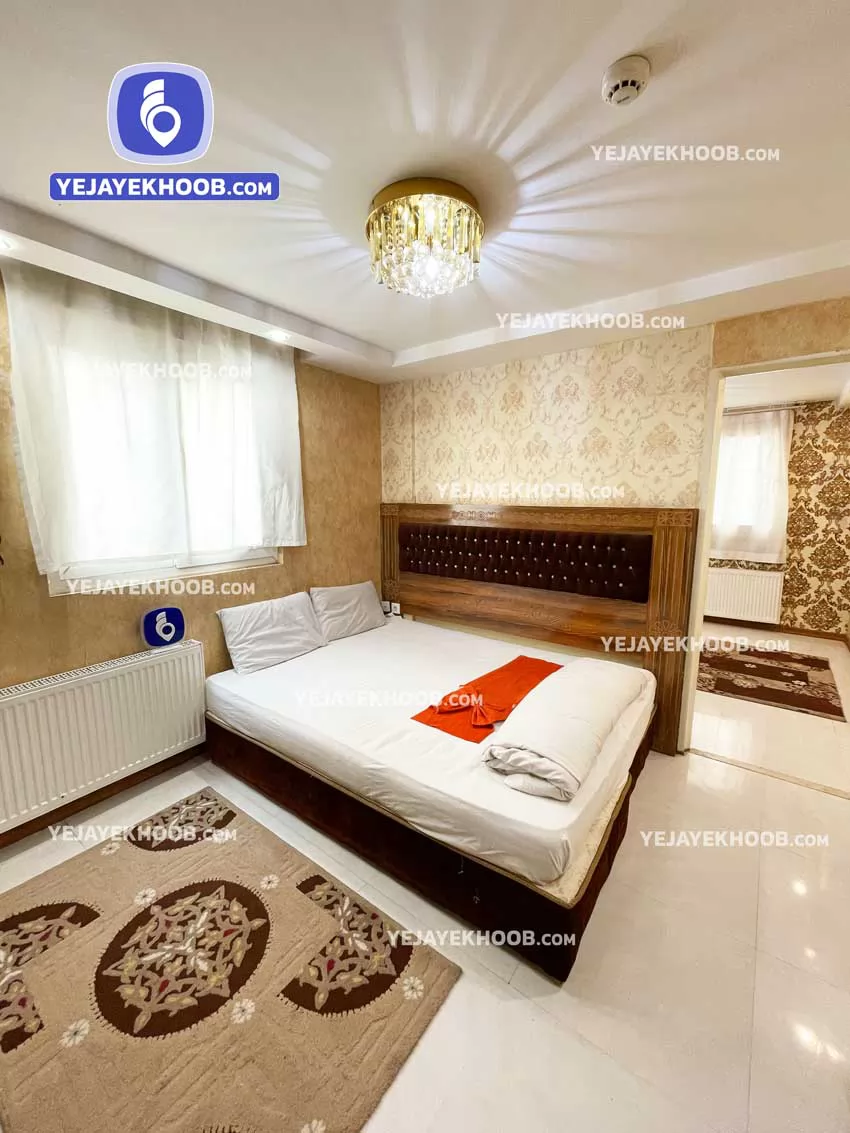 هتل آپارتمان شیک مشهد - اتاق ۲ تخته (۱ تخت ۲ نفره)