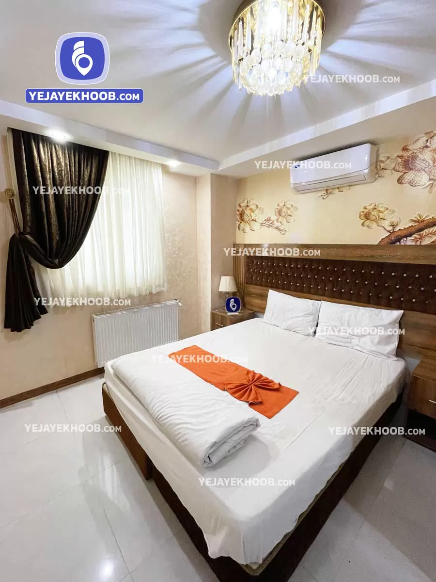 هتل آپارتمان شیک مشهد - اتاق ۲ تخته (۱ تخت ۲ نفره)