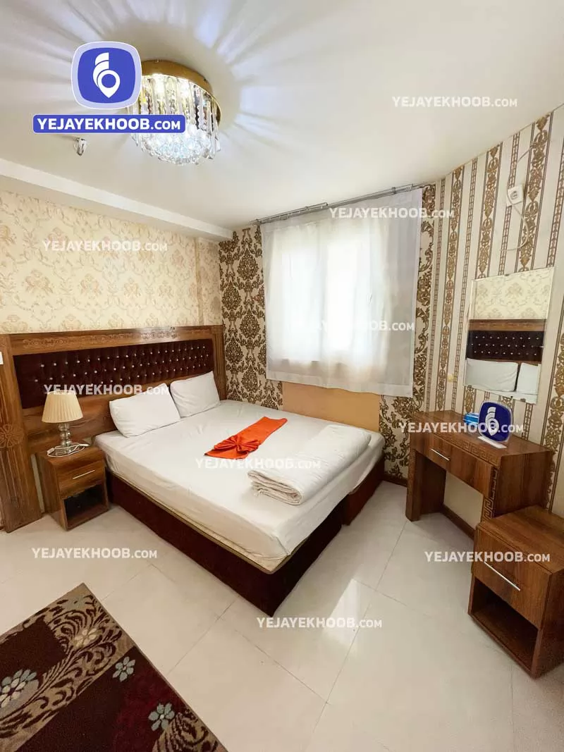هتل آپارتمان شیک مشهد - اتاق ۲ تخته (۱ تخت ۲ نفره)