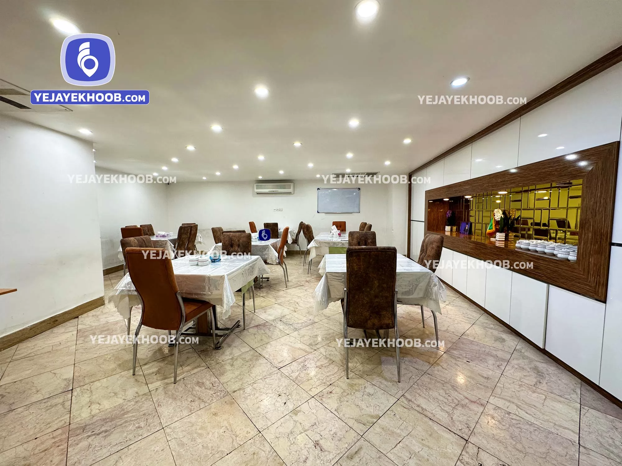 هتل آپارتمان قصر آیدین مشهد - رستوران