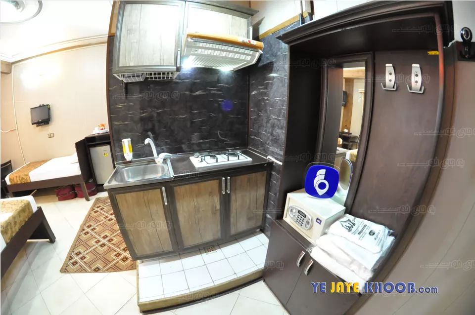 هتل آپارتمان ماهان قم - نمای اتاق 