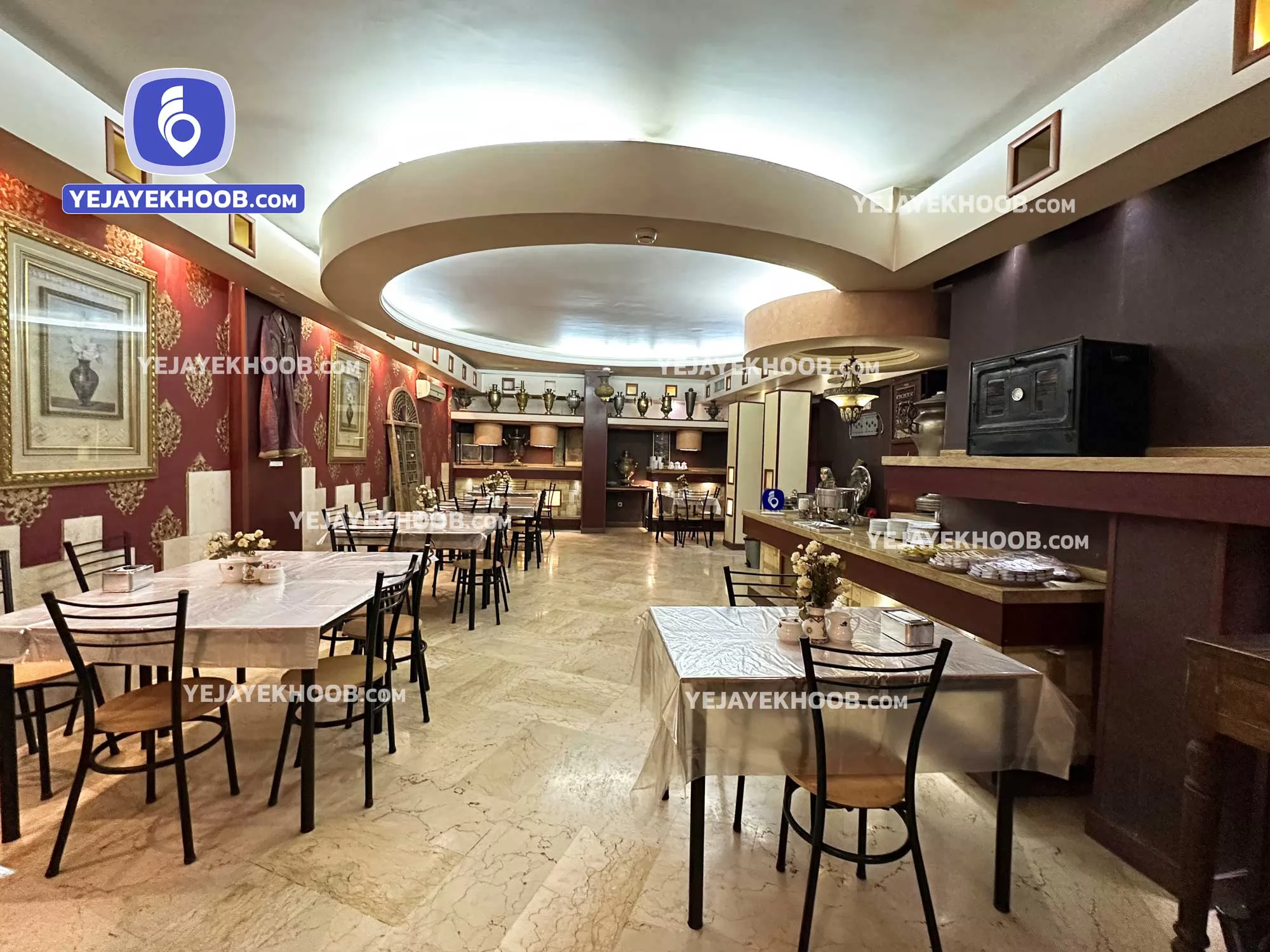 هتل آپارتمان ملل مشهد - رستوران