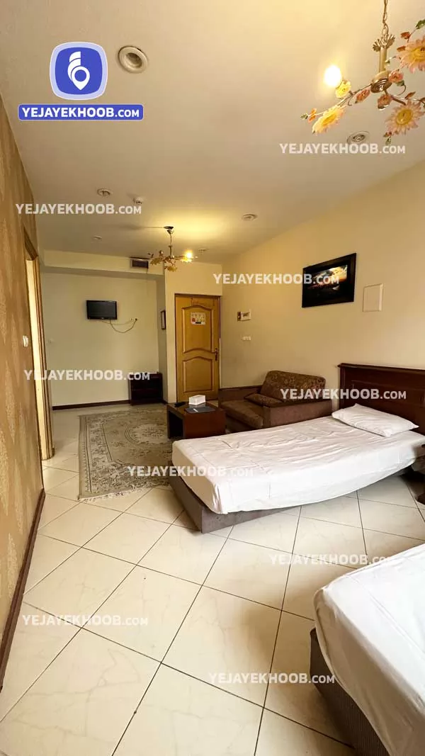 هتل آپارتمان مودت مشهد - اتاق ۲ تخته (۲ تخت ۱ نفره)