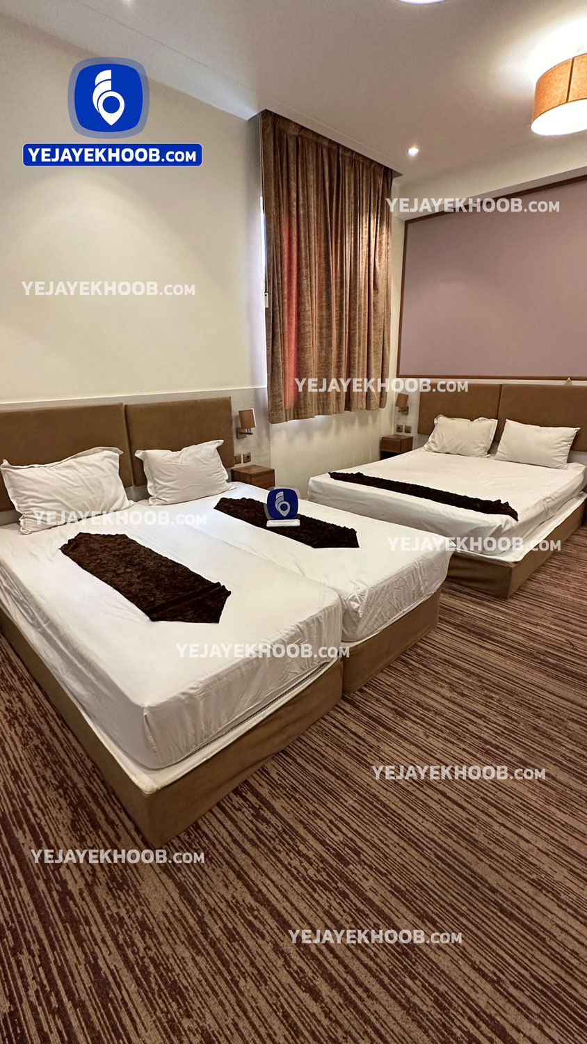 هتل آپارتمان نور خورشید مشهد - اتاق ۴ تخته (۲ تخت ۲ نفره)   