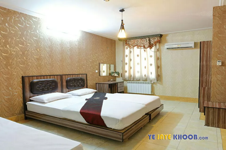 اتاق هتل آپارتمان نیاوران قم