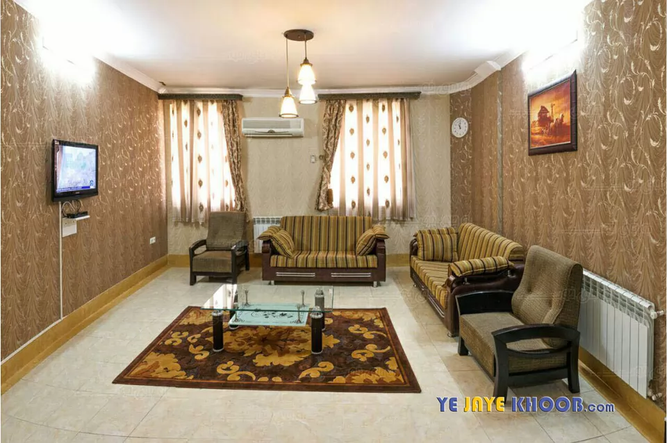 اتاق هتل آپارتمان نیاوران قم