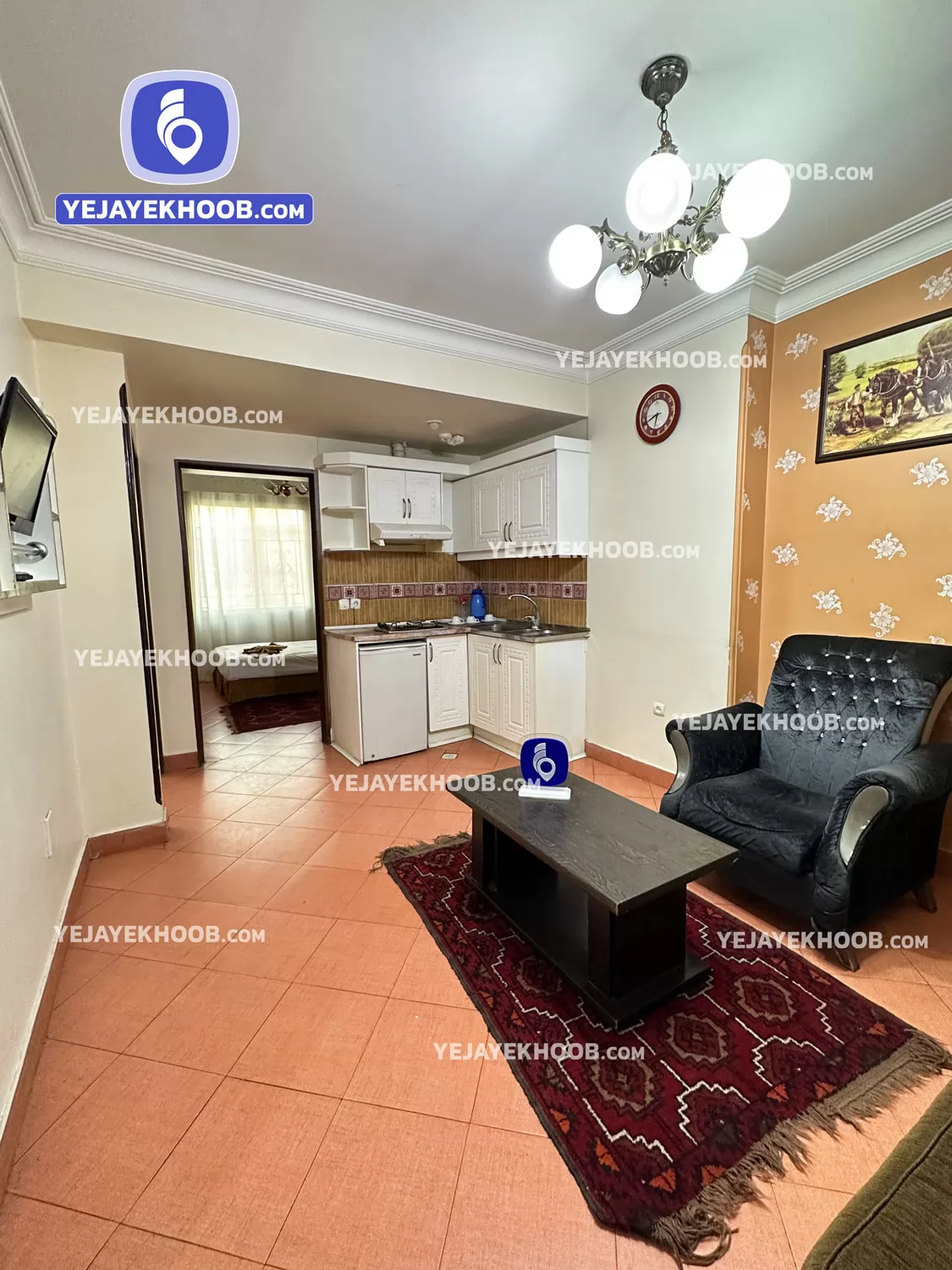 هتل آپارتمان گلاره مشهد - نمای اتاق