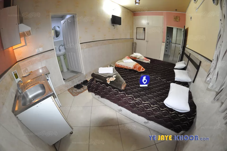  هتل اطلس قم - اتاق 3 تخته (3 تخت 1 نفره)