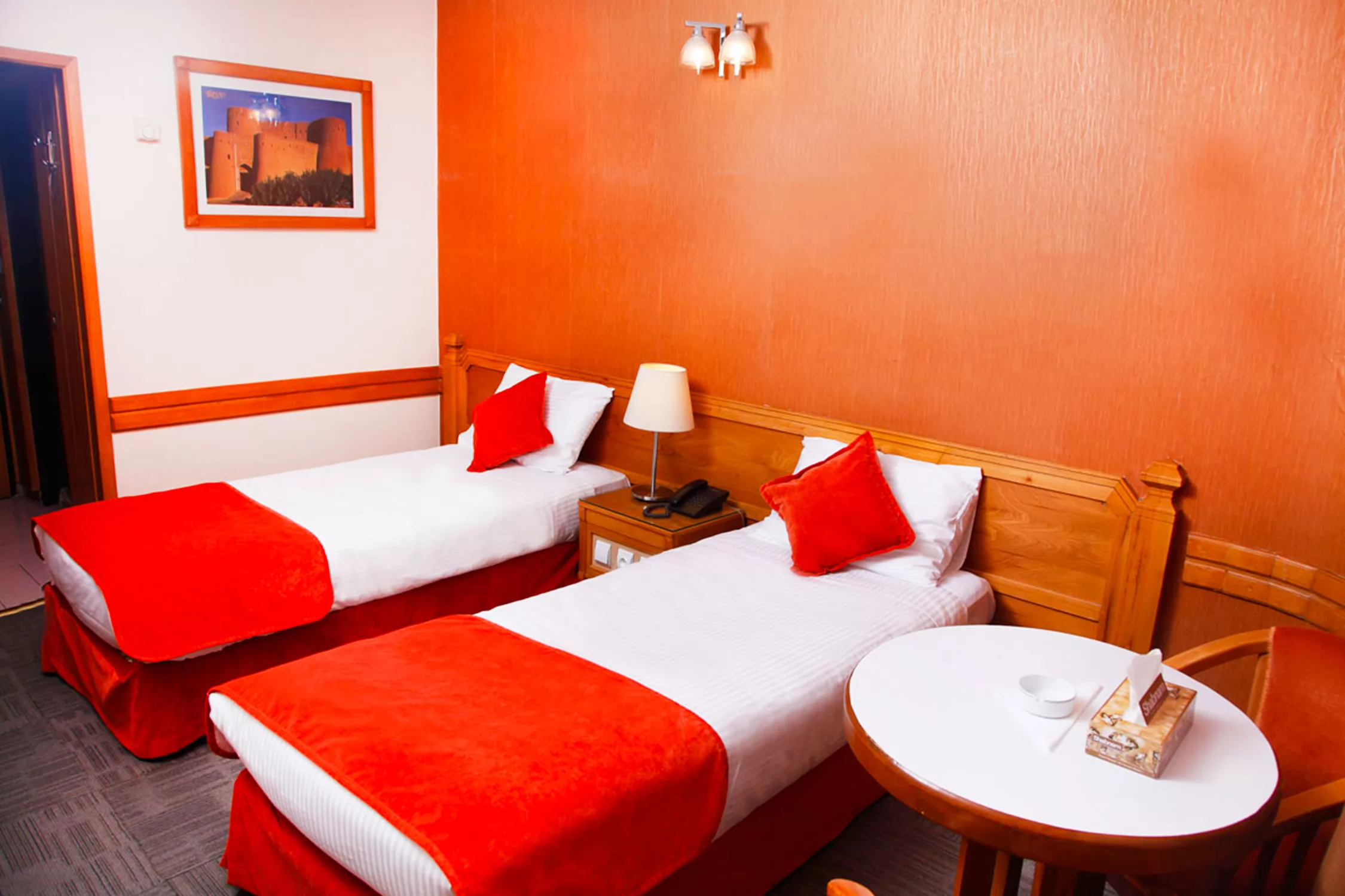 هتل البرز تهران - اتاق 2 تخته (2 تخت 1 نفره)