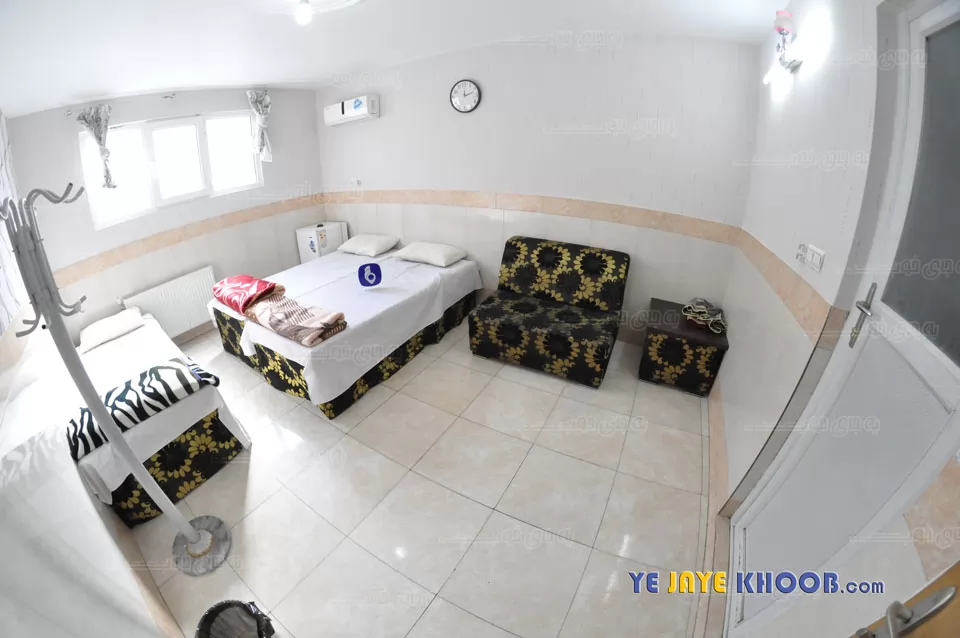 هتل باران قم - نمای اتاق