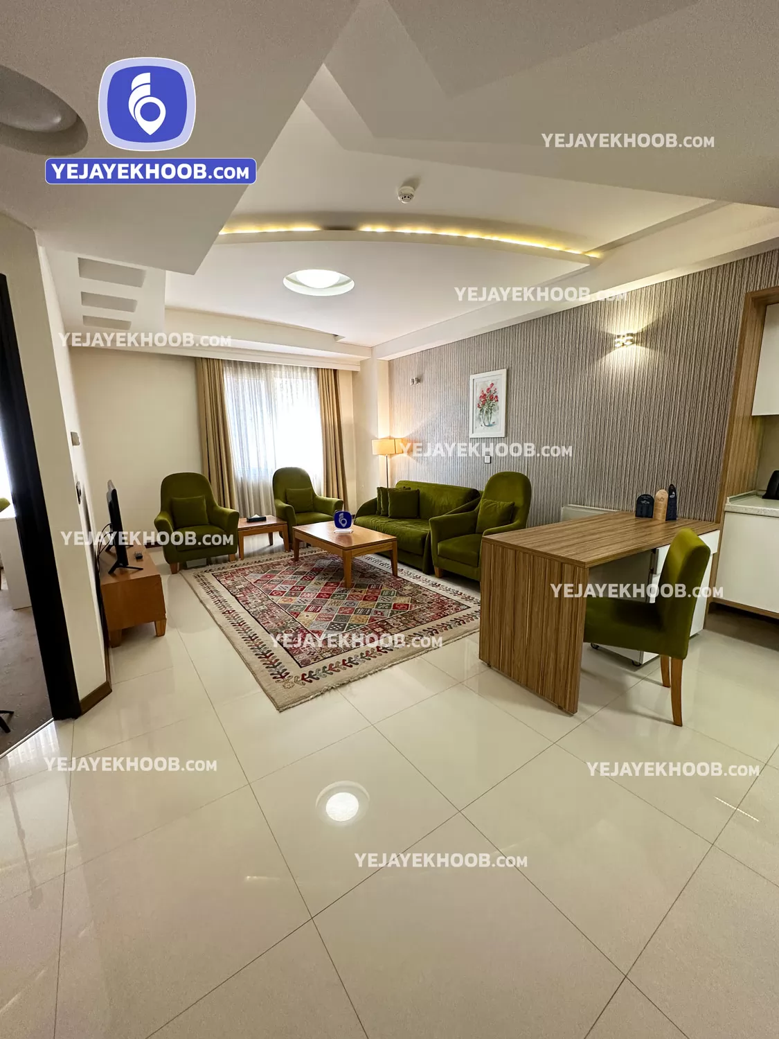 هتل آپارتمان حیات شرق مشهد - نمای اتاق