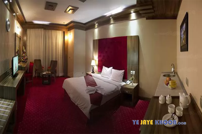 هتل خورشید تابان مشهد - اتاق ۲ تخته ( ۱ تخت ۲ نفره)  