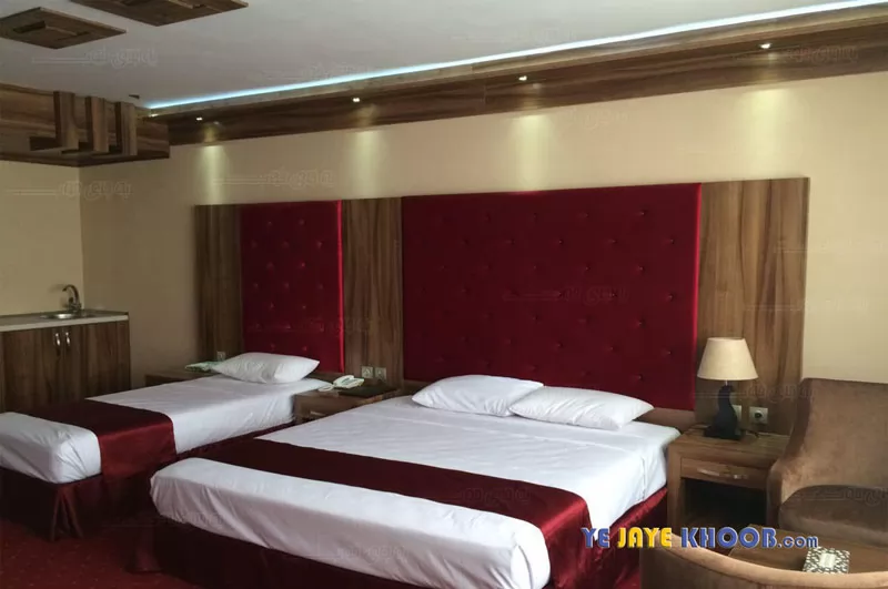 هتل خورشید تابان مشهد - اتاق ۳ تخته (۱ تخت ۲ نفره و ۱ تخت ۱ نفره)    