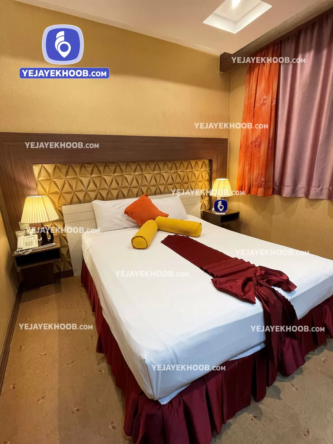 هتل دیپلمات مشهد - اتاق ۲ تخته ( ۱ تخت ۲ نفره)  