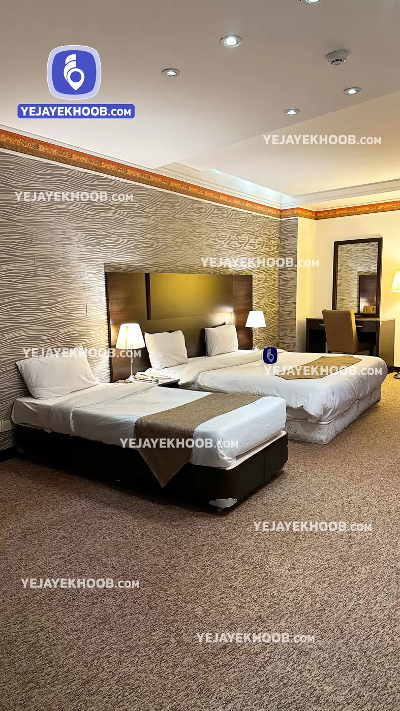 هتل صدف کیش - اتاق 3 تخته