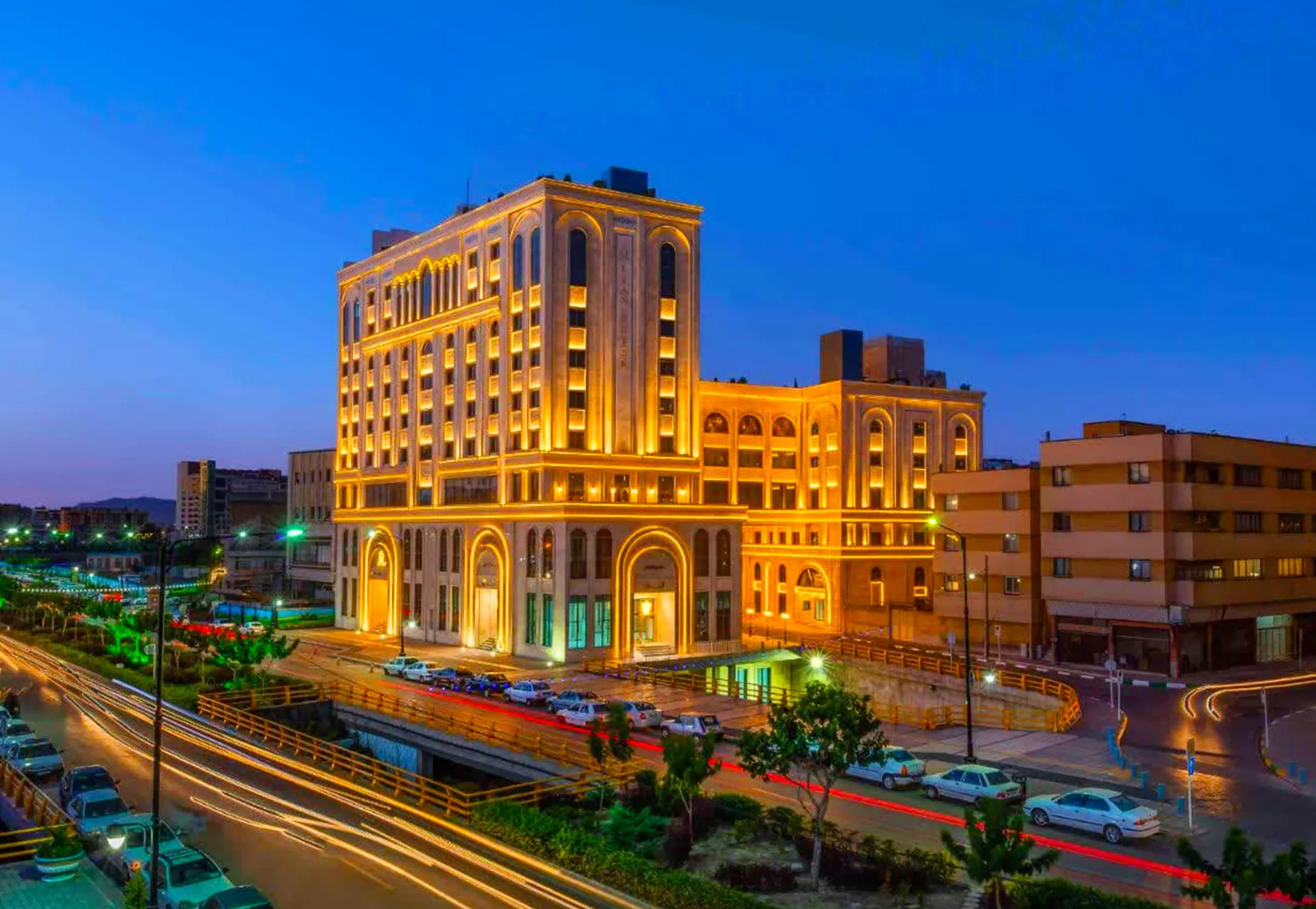 هتل مدینه الجواد مشهد - نمای بیرونی