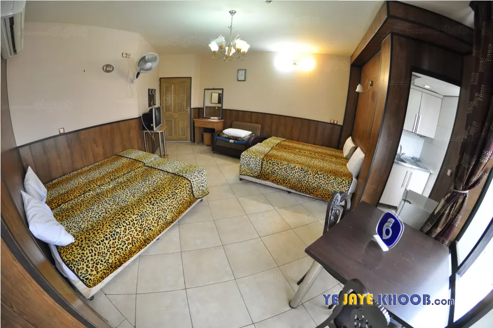 اتاق هتل مروارید قم