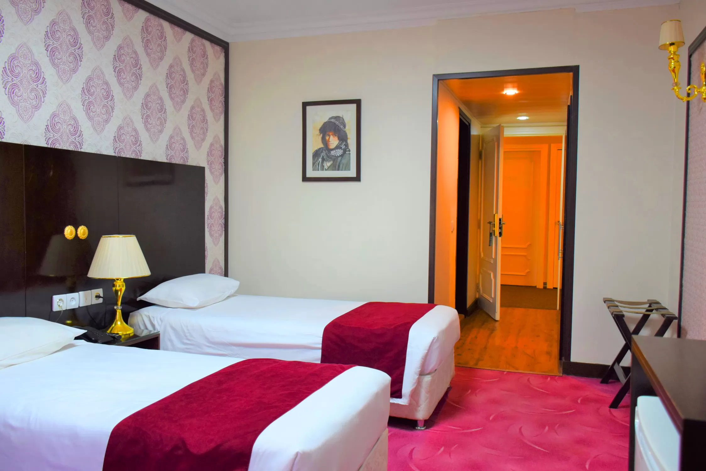 هتل مشهد تهران - نمای اتاق 2 تخته