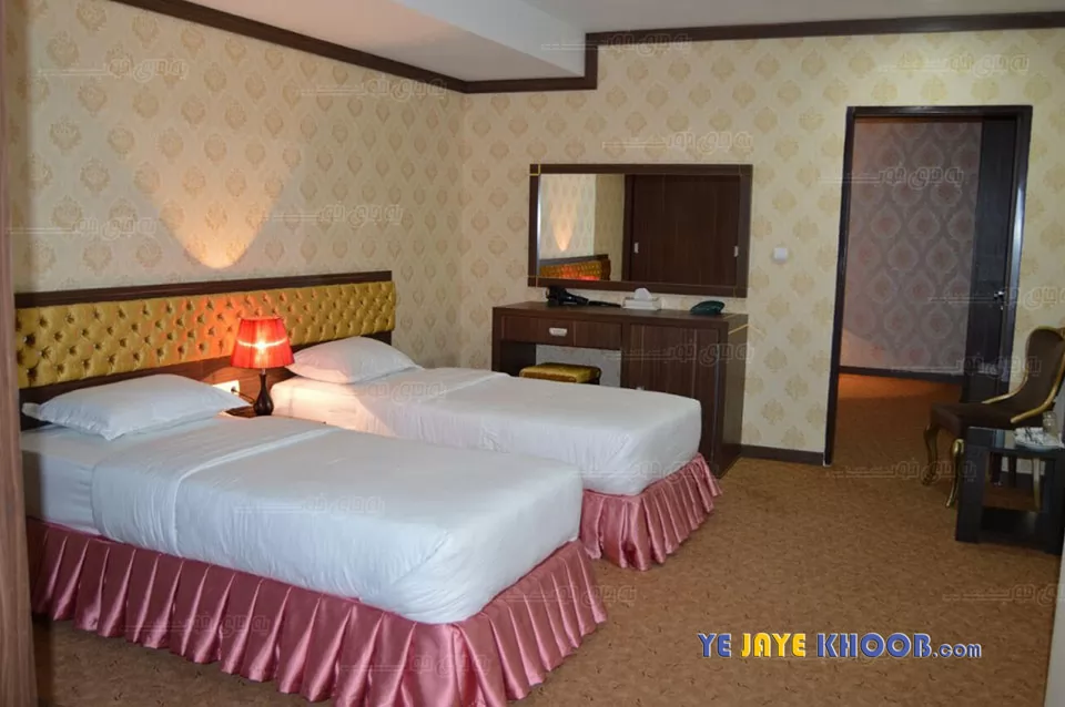 هتل مهسان قم - اتاق 2 تخته (2 تخت 1 نفره)