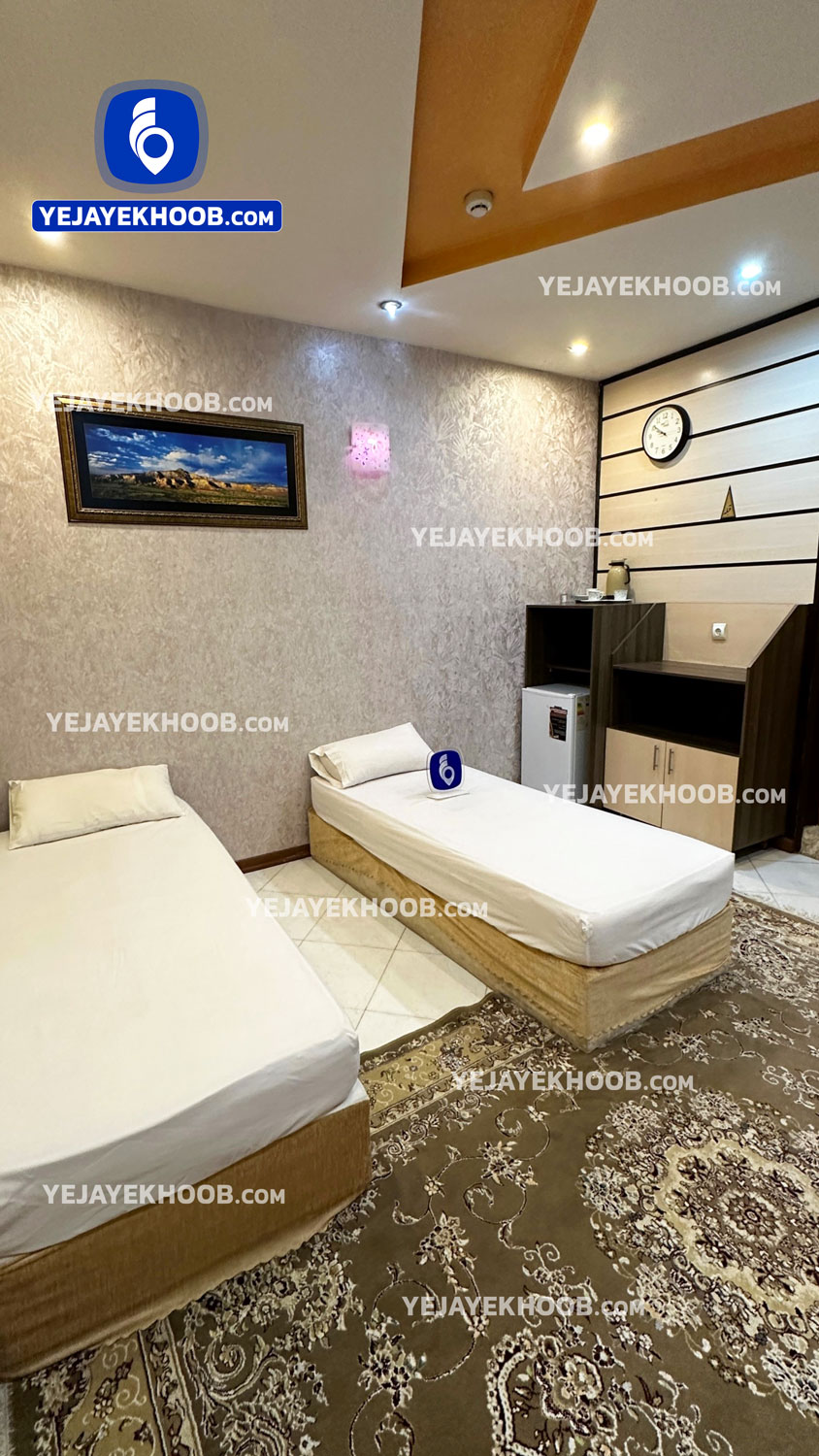 هتل میهمان مشهد - اتاق ۲ تخته (۲ تخت ۱ نفره)