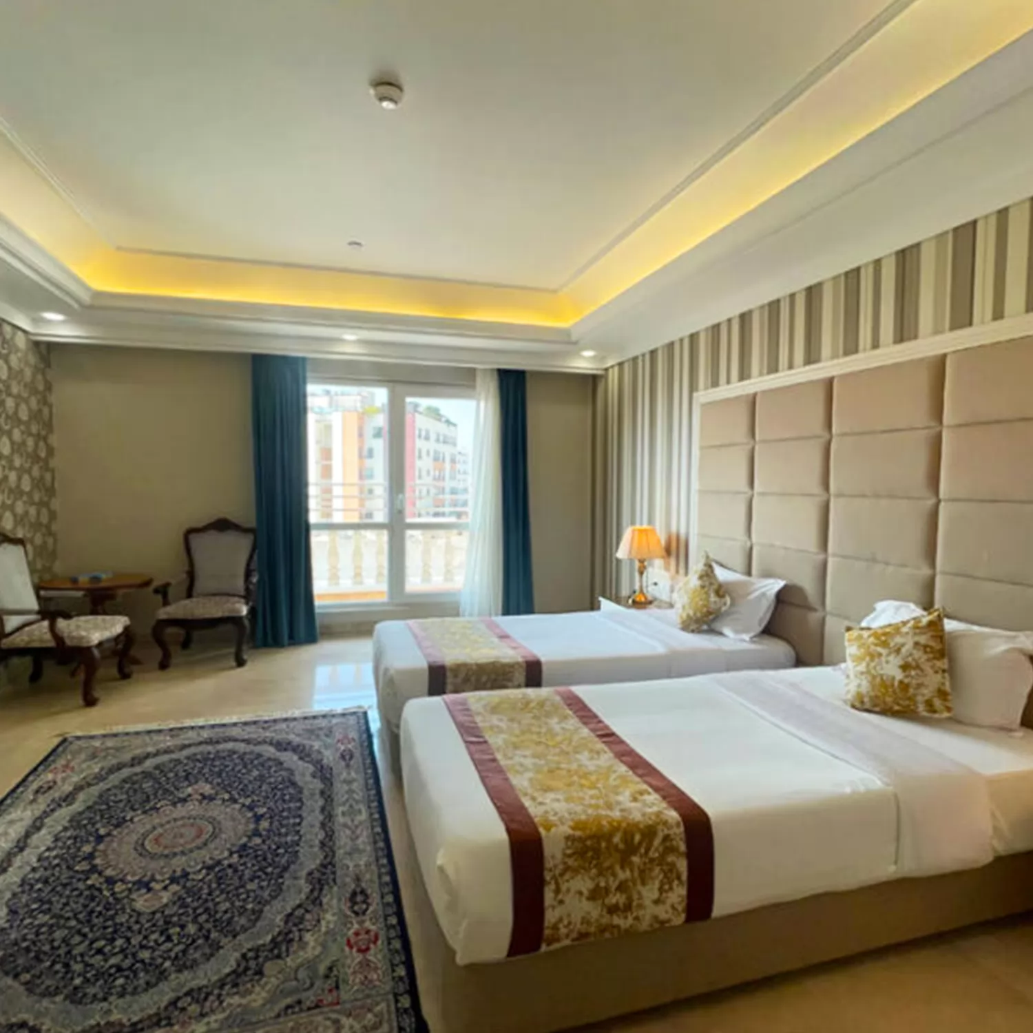 هتل ویستریا تهران - اتاق 2 تخته (2 تخت 1 نفره)